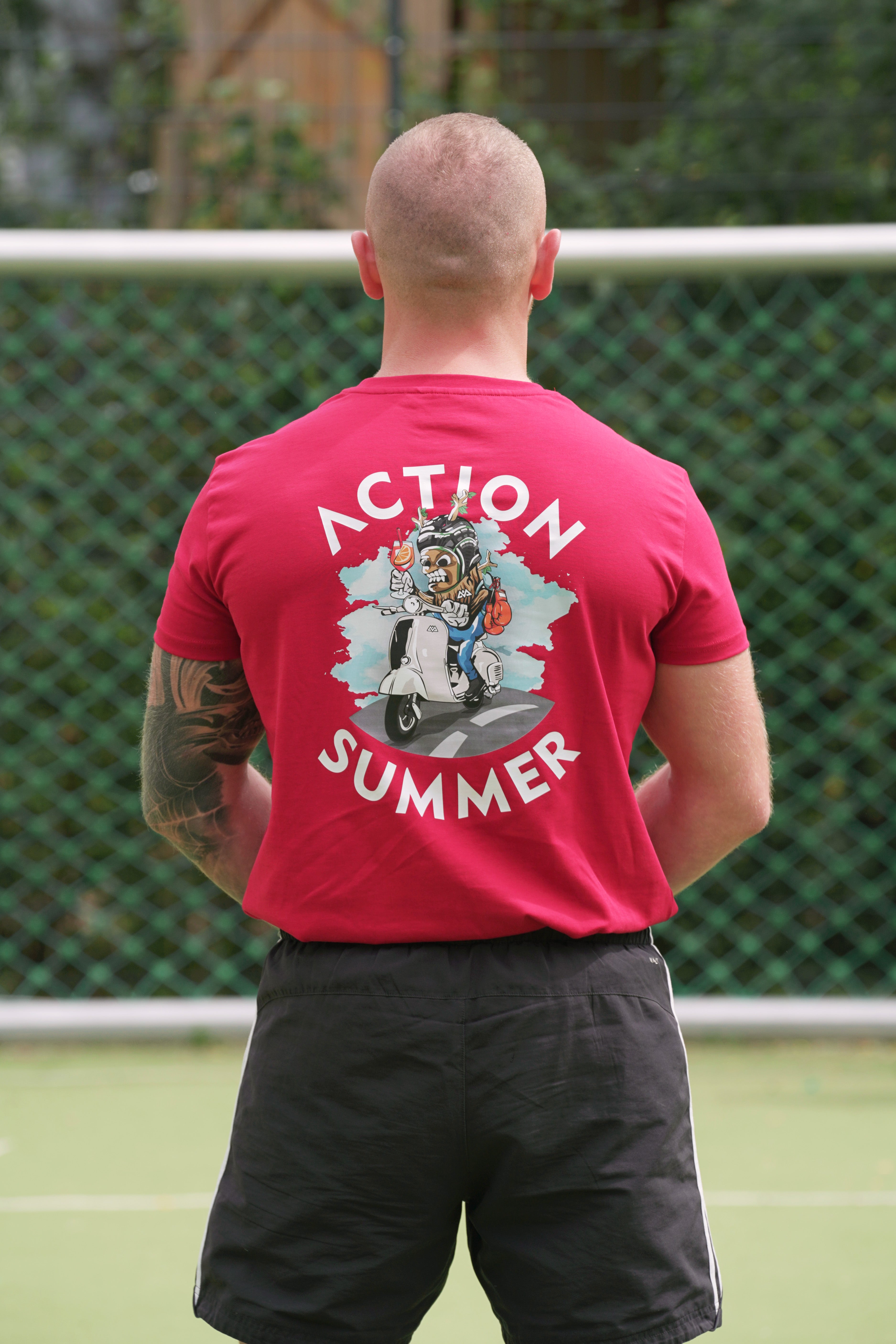 TREE TRUNK ACTION SUMMER T-SHIRT ROT